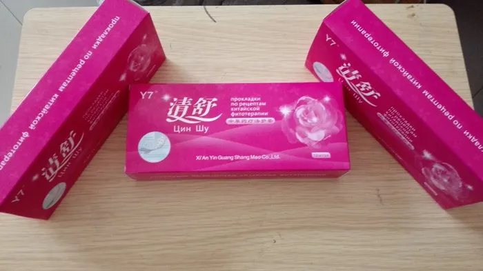 Free доставка y7 фитотерапия китайской медицины продукты тампоны гигиенические