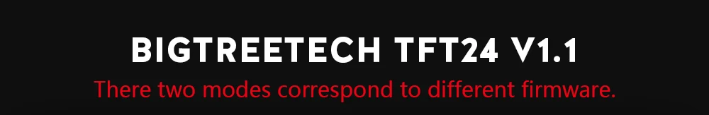 BIGTREETECH TFT24 V1.1 сенсорный экран дисплей совместимый 12864LCD 3D принтер запчасти VS MKS TFT2.4 для SKR PRO SKR V1.3 Ender-3