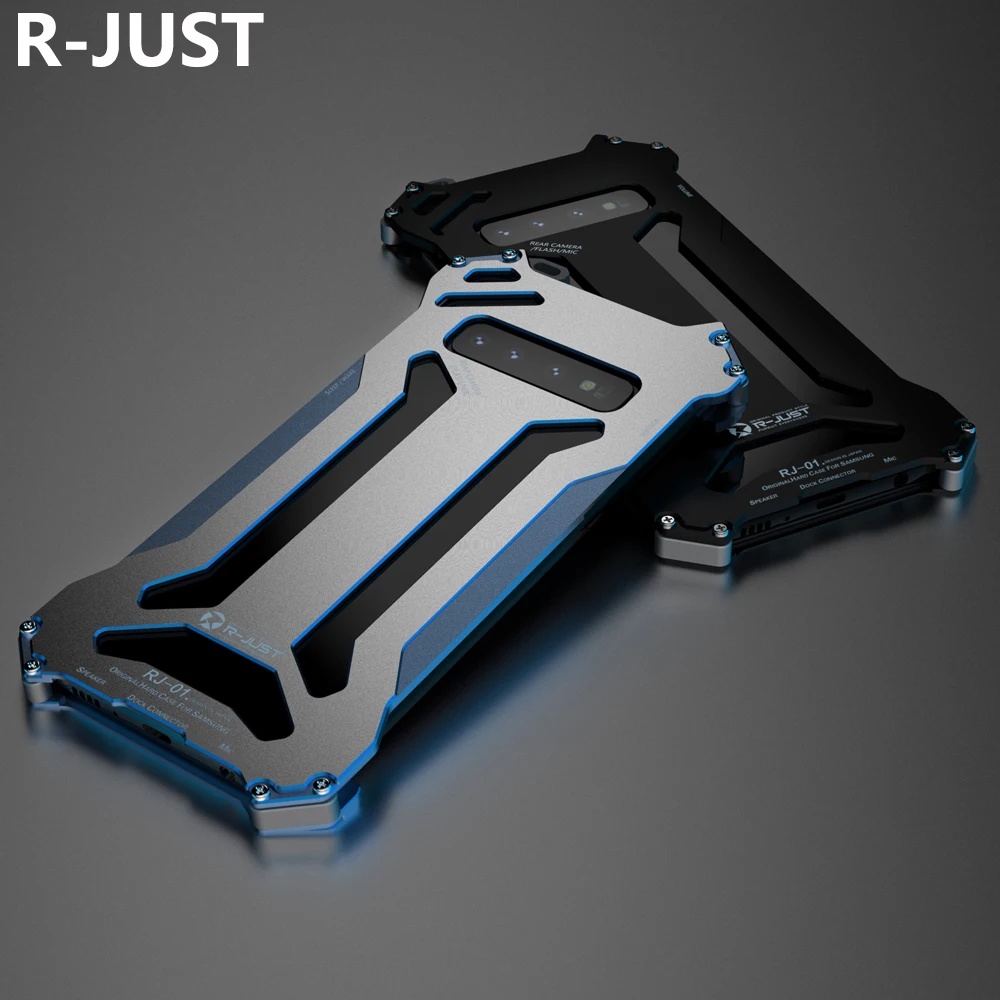 Чехол для Samsung S10 Роскошный Жесткий металлический чехол из алюминиевого сплава