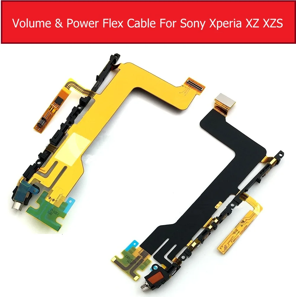 Гибкий кабель громкости и питания для Sony Xperia X/XA/X Performance/X Compact/XZ/XZS/XZ Premium Switch Button