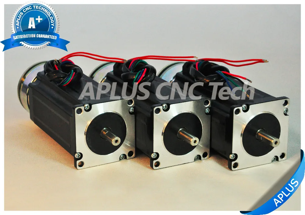 Шаговый двигатель NEMA 23 с тормозом 396oz in 112 мм 1 8 А градусов 4 провода|stepper motor