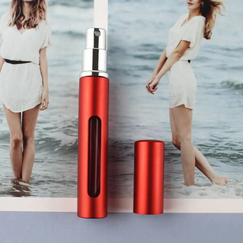 20 штук Одежда высшего качества 5ml пустая Стекло бутылка Заправляемый алюминиевый