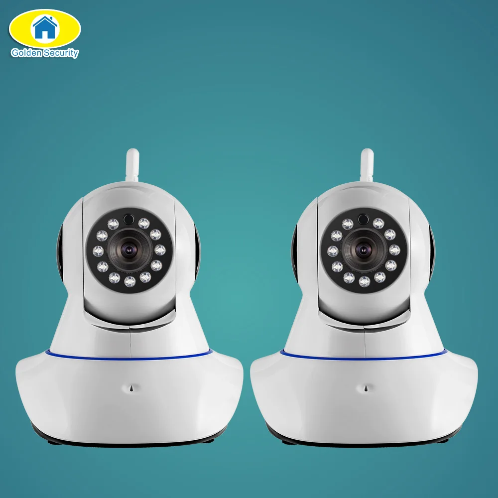 Золотой безопасности DIY HD 720 P Беспроводной Wi-Fi IP Камера крытый