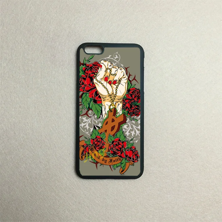 Крест жесткий кожи случаи мобильного телефона крышка корпуса для iphone4s 5c 5S 6 плюс 7