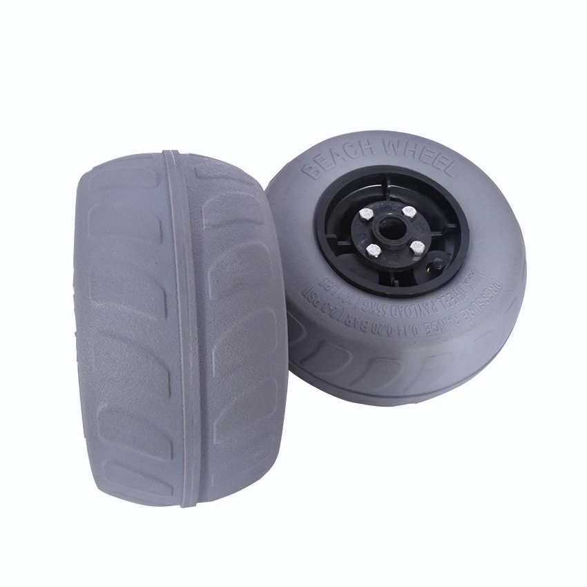 2 шт. 9 &quotдюймовые пневматические шины PVCballon каяк тележки/тележки колеса пляж для