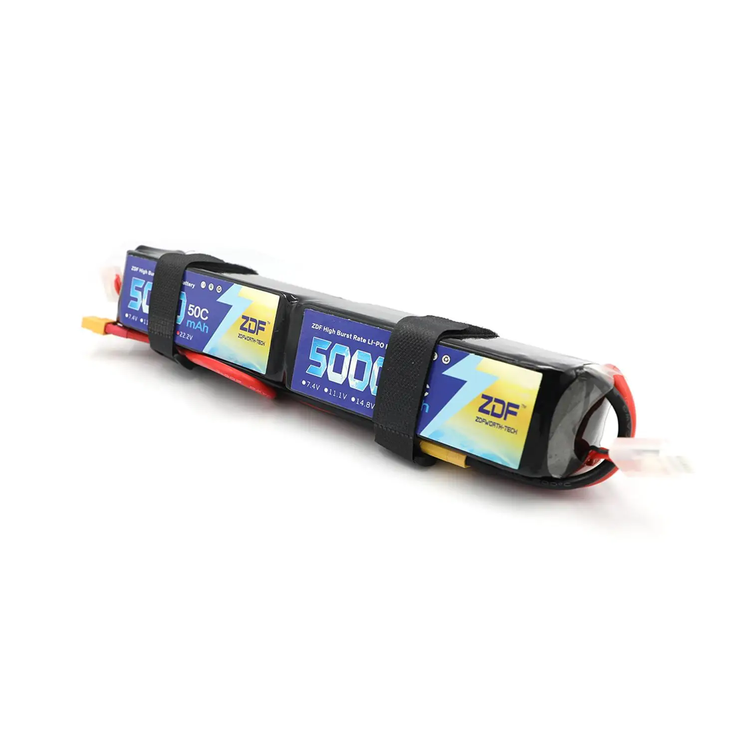 ZDF RC Lipo 12S аккумулятор 44 4 в 5000 мАч 50C Burst 100C для вертолета радиоуправляемая модель