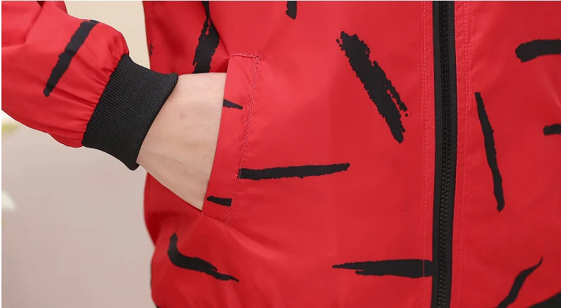 Куртка женская с длинным рукавом и принтом на молнии T375 весенняя 2019 | Женская