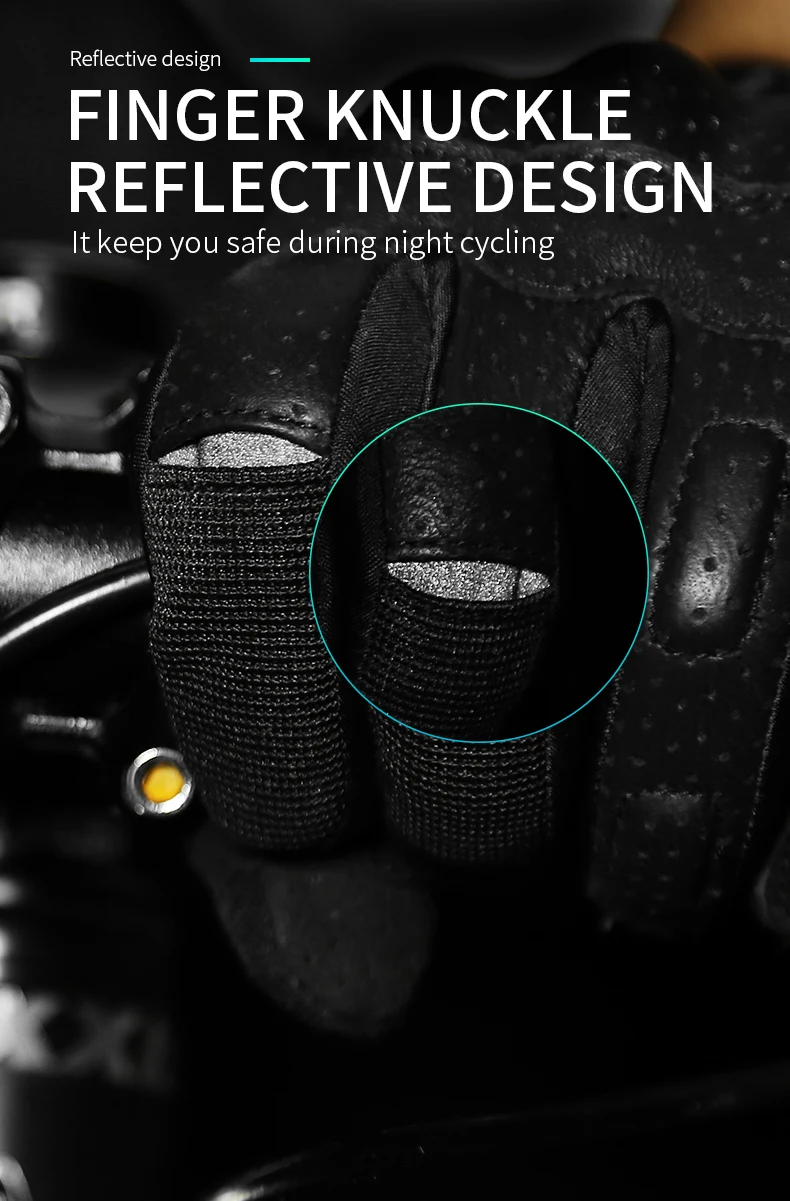INBIKE Кожаные Мотоциклетные Перчатки моющиеся мотоциклетные перчатки полный палец MTB велосипедные перчатки мотоциклетные горные велосипедные перчатки для мужчин