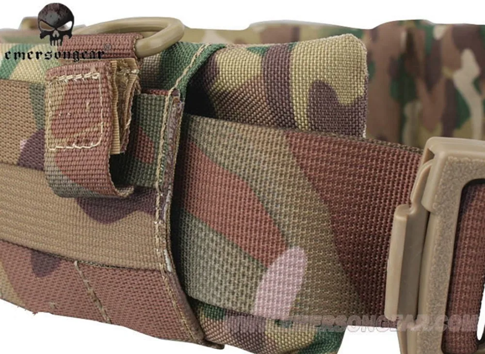MOLLE мягкий патруль ремень мужской охотничий страйкбол боевой военный армейский ремень Пейнтбольные аксессуары Мультикам a-tacs черный