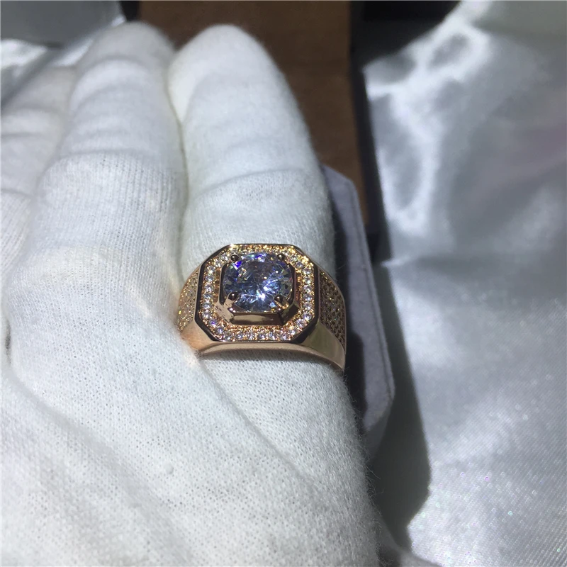 Роскошные 18 мм Широкие геометрические большие обручальные кольца для мужчин