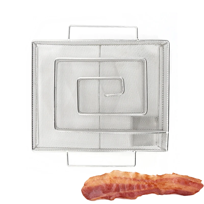 Генератор холодного дыма для барбекю бекона рыбы лосося мяса пыли горячего и