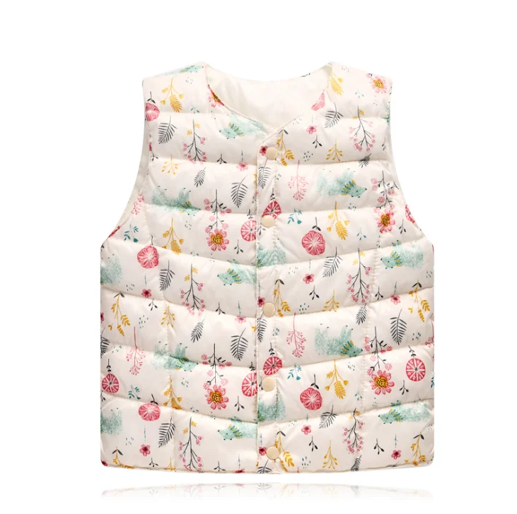 Ins осень-зима для маленьких девочек мягкий мягкие Жилеты женщин SPORTWEAR 4T-8Y | Мать и