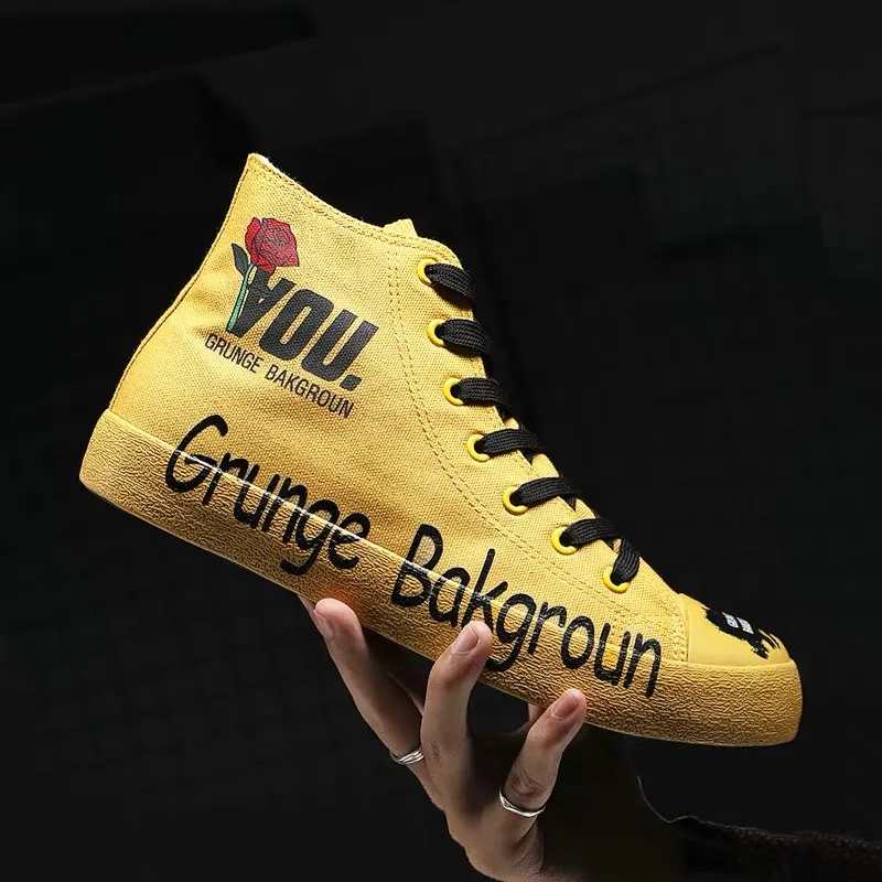 2019 мужская повседневная обувь Цвет черный белый парусиновая модные кроссовки со