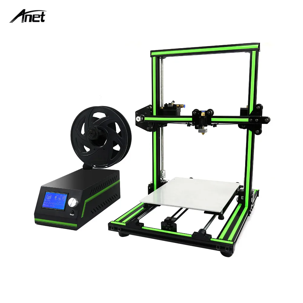 3d принтер DIY Kit Anet E10 частично собранное Многоязычное программное обеспечение рамка из алюминиевого сплава 220*270*300 мм