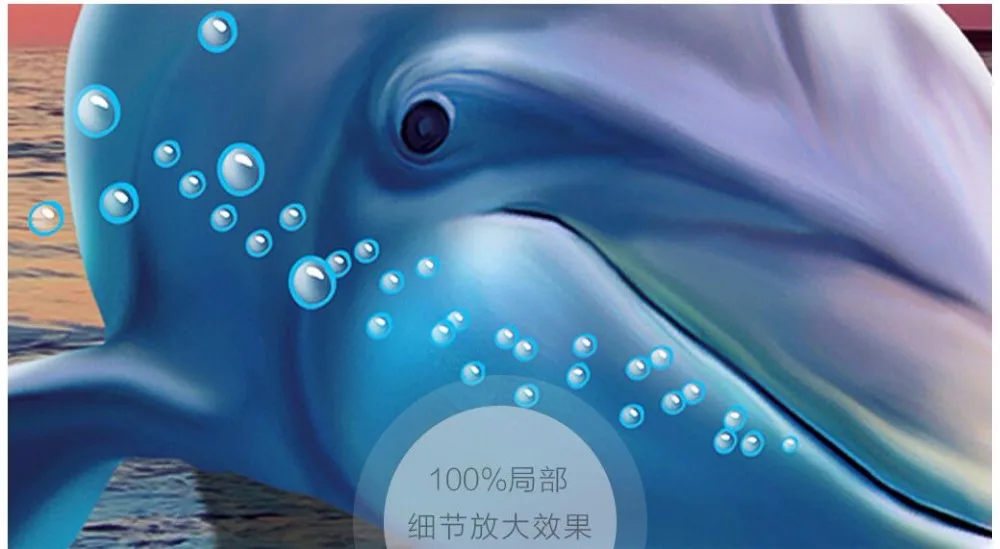 3d обои на заказ фотообои с изображением сказочного морского мира дельфина рыбы