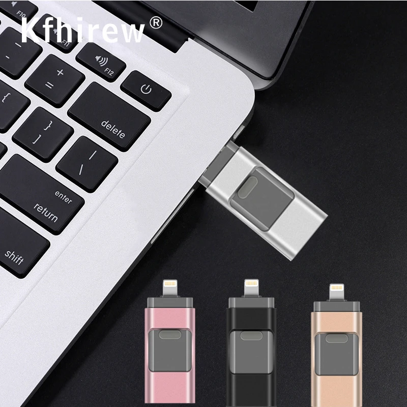 Usb-флеш-накопитель для iPhone/iPad /Android Phone 3 0 128 ГБ | Компьютеры и офис