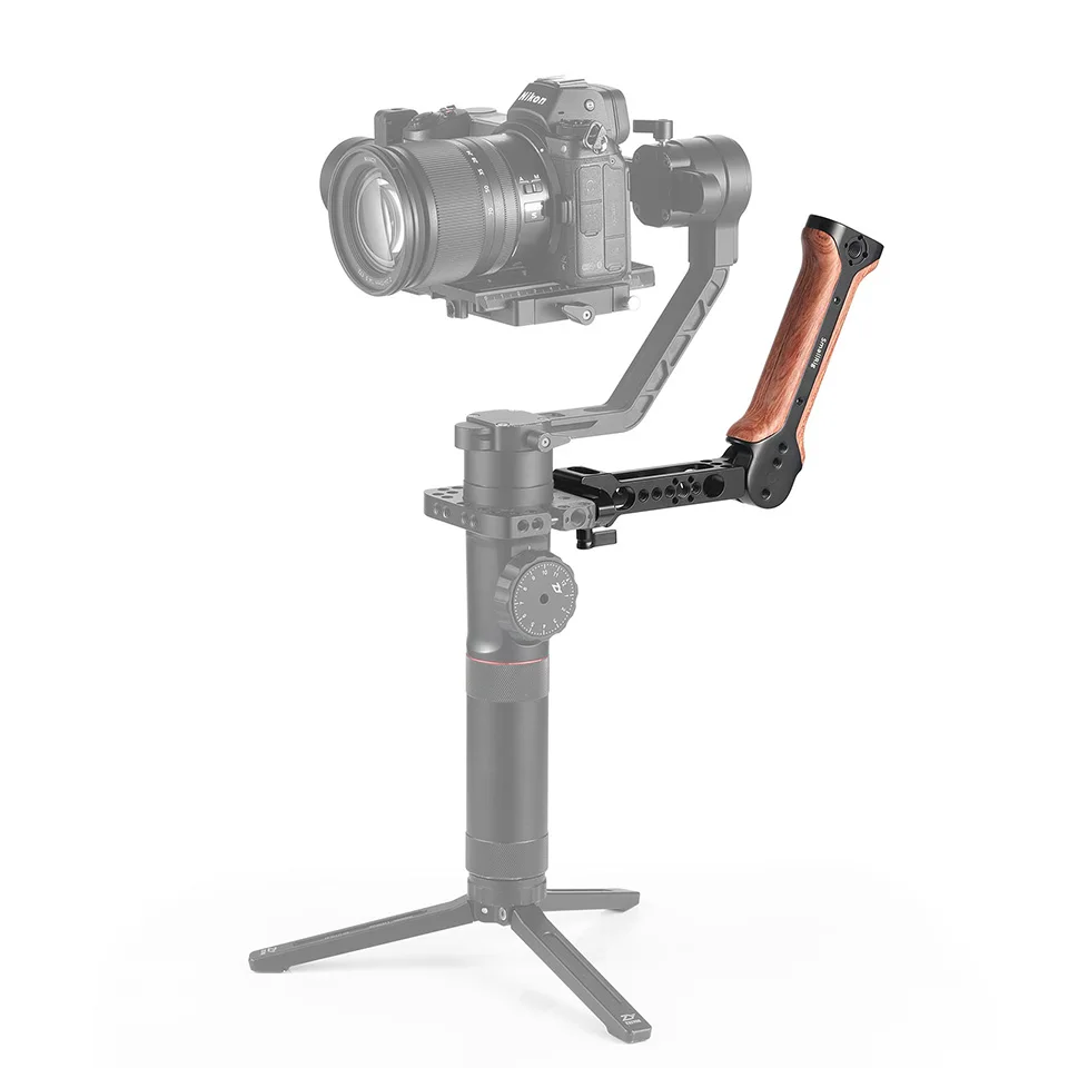 SmallRig DSLR камера рукоятка для DJI Ronin S/для Zhiyun Crane 2/для Moza Air 2 Gimbal BSS2340 деревянная ручка камеры