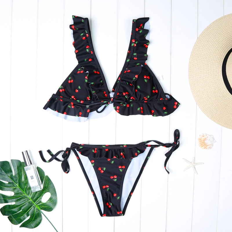 Купальник для родителей и ребенка милый купальник с бабочкой на шее комплект