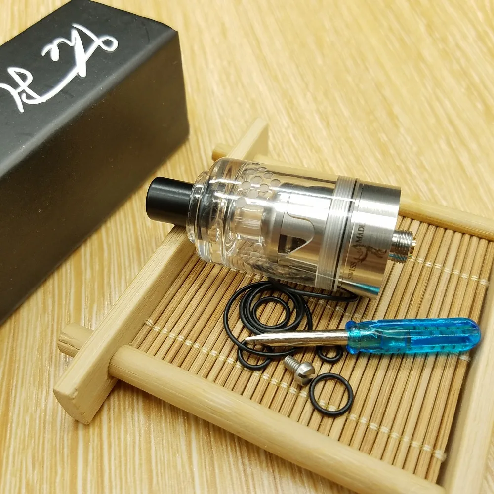 SXK Hurricane Mini RTA атомайзер 22 мм Диаметр 316 нержавеющая сталь Регулируемый воздушный