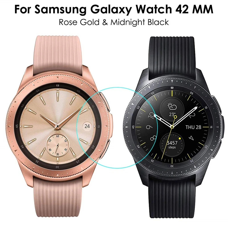 2 упаковки для Galaxy Watch 42 мм защита экрана водонепроницаемый 3D закаленное стекло крышка для samsung Galaxy Watch 46 мм аксессуары для часов