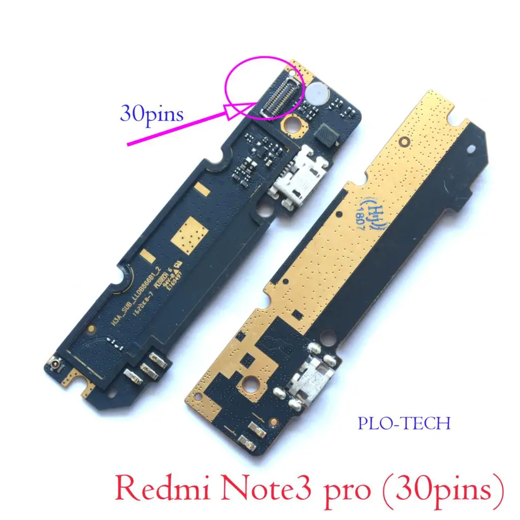Redmi Note3 Pro PLO USB зарядный порт mi crophone для Xiao mi Red mi 1 1S 2 2A 2S 3 3S 3X prime 4A 4X Red mi Note 2 3 4 5 prime mi Max - Цвет: Redmi Note3 Pro PLO
