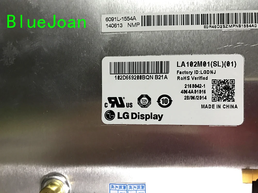 Оригинальный 10 2 дюймовый ЖК-дисплей LA102M01(SL)(01) LA102M01-SL01 экран для подголовника Mercedes