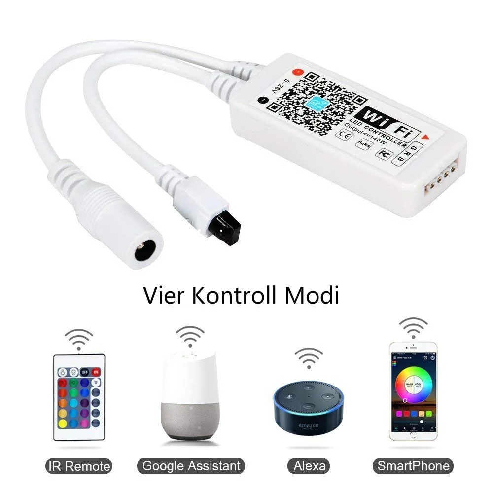 СВЕТОДИОДНЫЙ беспроводной Wi Fi светильник 5050 RGB 5 м 10 15 12 В 150 светодиодный s