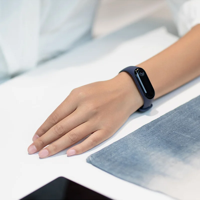 Оригинальный Смарт браслет Xiaomi Mi Band 3 версия NFC фитнес трекер большой сенсорный