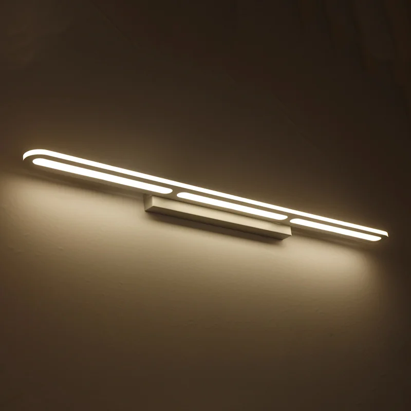 Современные светодиодные зеркальные светильники 0 4 м ~ 1 2 длинная настенная лампа