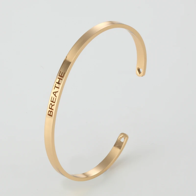 Браслет манжета мужской из нержавеющей стали 4 мм|bangles for men|mantra braceletbracelet cuff bangle |