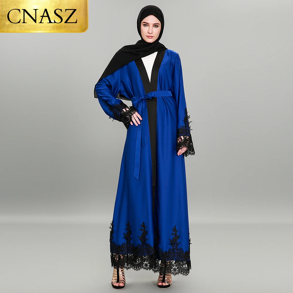 Abaya для женщин abaya Марокканское платье мусульманское открытое элегантное женское