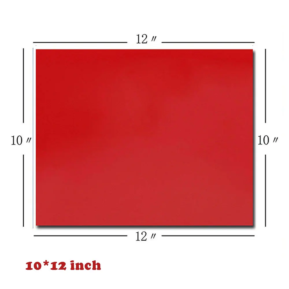 Высокоэластичный виниловый термотрансферный 10*12 дюймов 10 листов винил HTV для