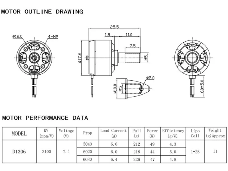 Горячие racerstar 1306 BR1306 3100KV 1-2 S бесщеточный двигатель с вращением по часовой стрелке/CCW для 150 180 200 RC Multirotor рама комплект части для вертолета