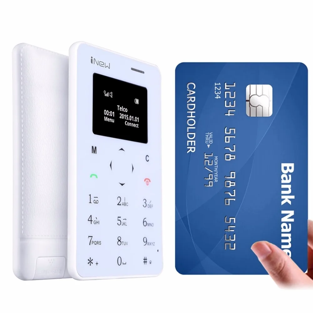 INew Мини 1 0.96 дюймов Одноместный Micro SIM Клавиатура Карты Мобильного Телефона