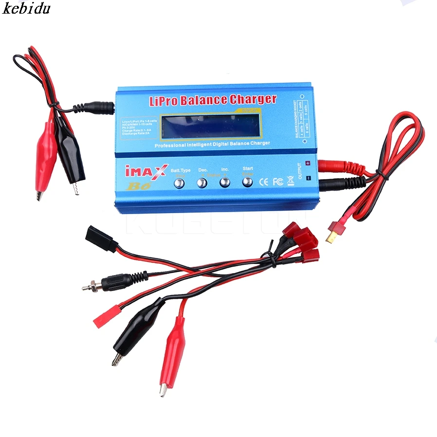 Kebidu 1 шт. Li-Ion Ni-Cd RC аккумулятор iMAX B6 Lipro NiMh баланс Цифровое зарядное устройство Dis
