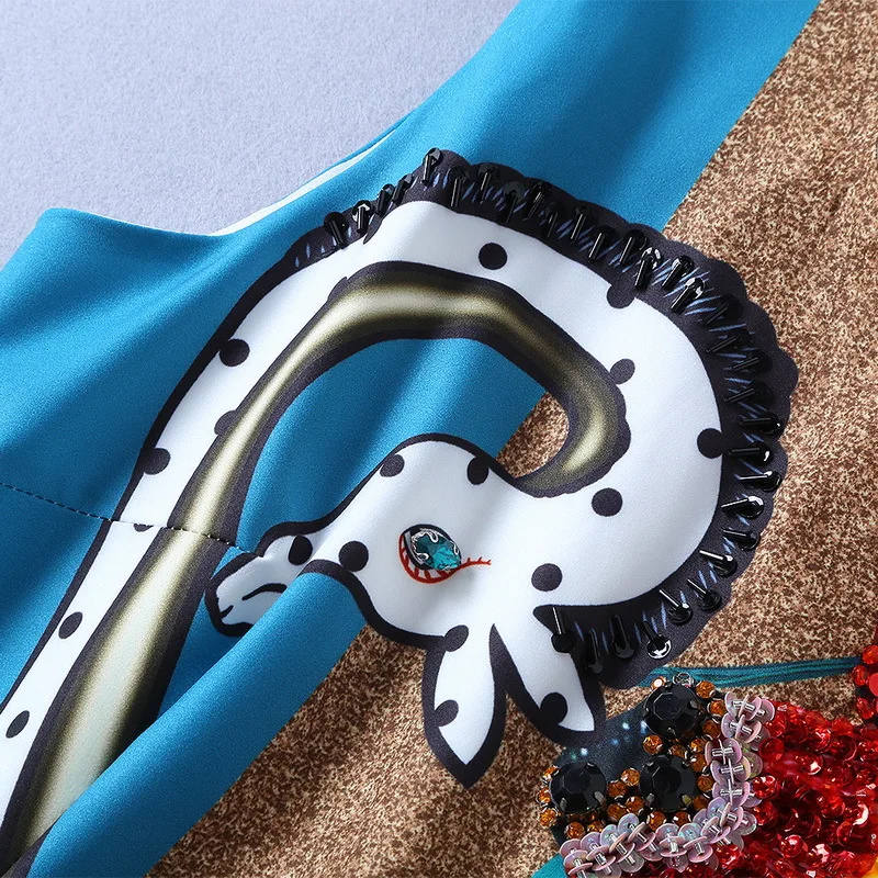 Женское облегающее платье с блестками и бриллиантами винтажное принтом ручной