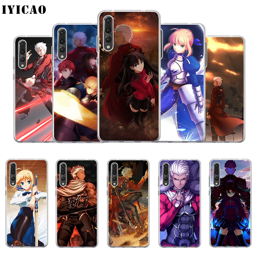 IYICAO Archer Fate stay Night Мягкий силиконовый чехол для телефона Huawei P30 P20 Pro P10 P9 P8 Lite P Smart TPU