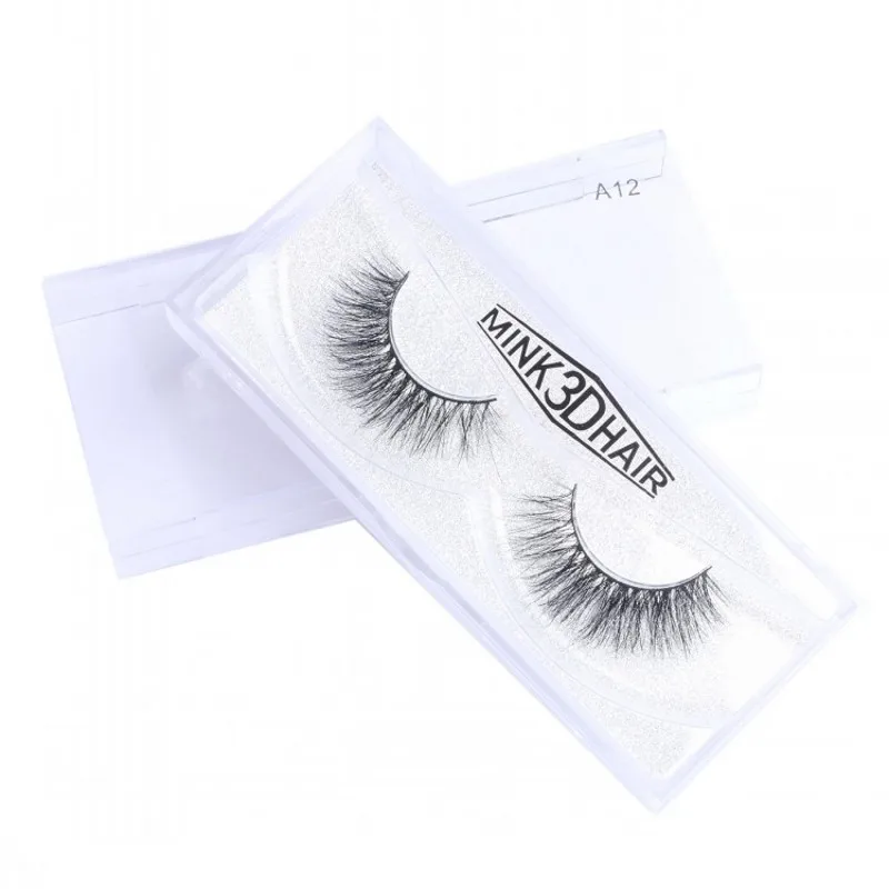 3D норки ресницы Новые Стиль выбор природных Толстые крест Красота 100% ручной
