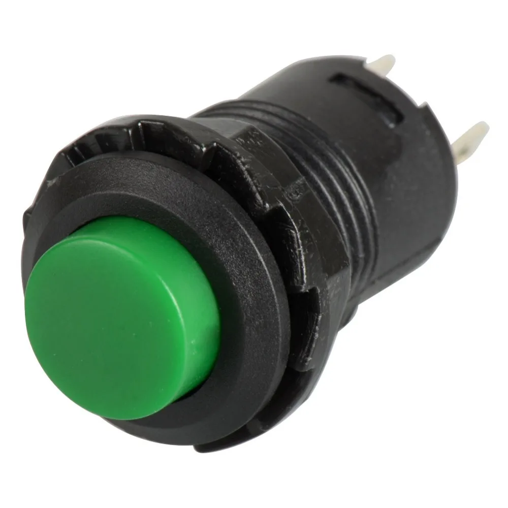 2 шт./лот 3 цвета мини запирающийся сброс кнопки переключатель ВЫКЛ на