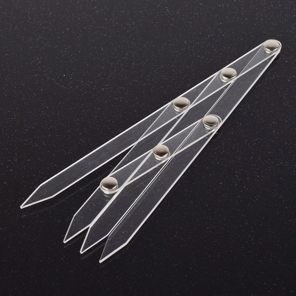 Постоянный трафарет для коррекции бровей Макияж штангенциркуль Трафарет макияж