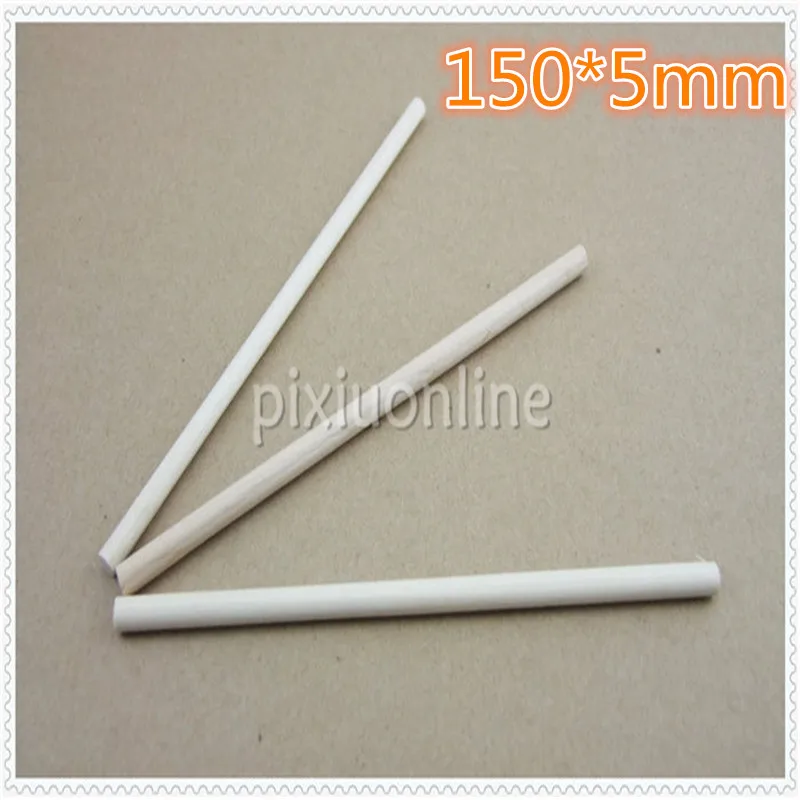 

10pcs/lot K838 Original Color Round Ice Cream Stick Wooden Stick for DIY Model Make Free Shipping Russia