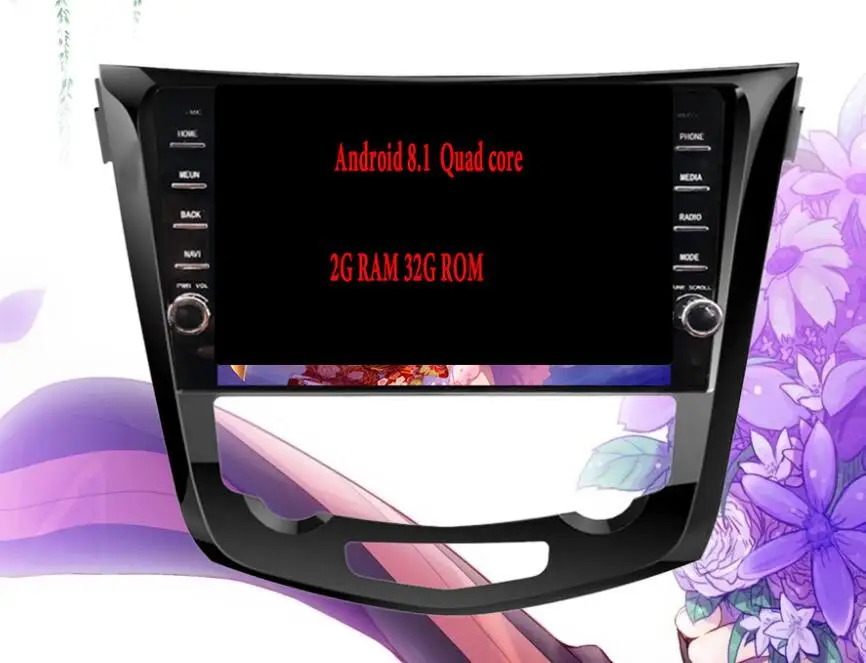 Автомобильный Радио Мультимедиа DVD видео плеер навигация gps Android 9,0 4G для Nissan X-Trail XTrail T32 T31 Qashqai J11 J10 2013 - Цвет: 8.1 2G-32G 4 Core