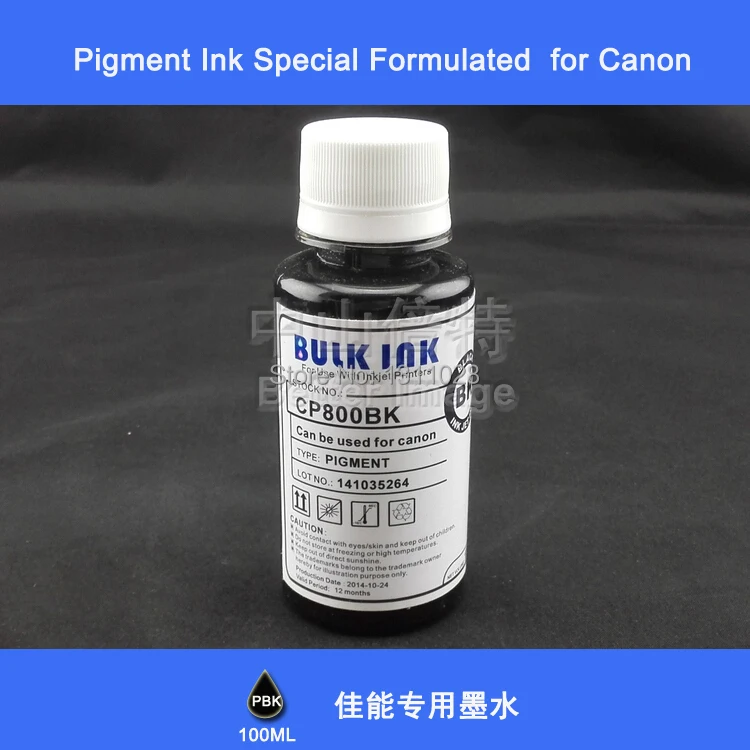 Пигментные чернила в бутылках для canon 100 мл|pigment ink|ink for canonink 100ml |