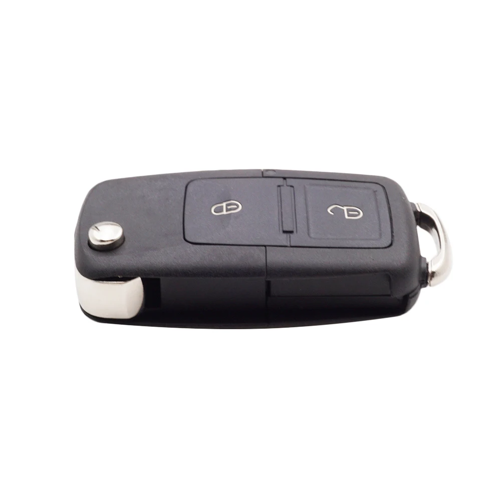 Cocolockey Складной флип-ключ оболочка Автомобильный ключ для vw golf 4 5 passat b5 b6 polo touran seat