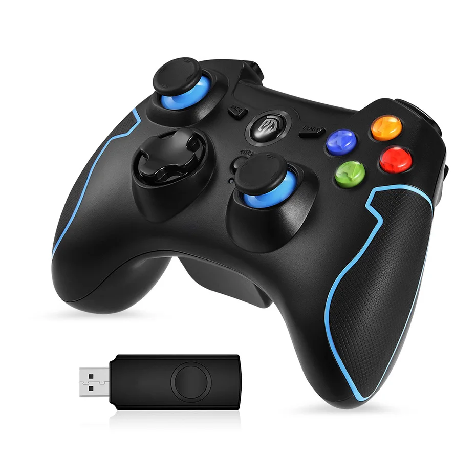 Беспроводной геймпад EasySMX ESM-9013, игровой джойстик, совместимый с ПК, Windows, PS3, tv Box, Android, смартфон