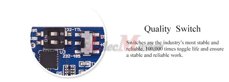 Witmotion USB-UART 6-в-1 постоянного тока в переменный конвертер, многофункциональный(USB-TTL/RS485/232, TTL-RS232/485232-485) последовательный адаптер переменного тока, с CP2102 модуль