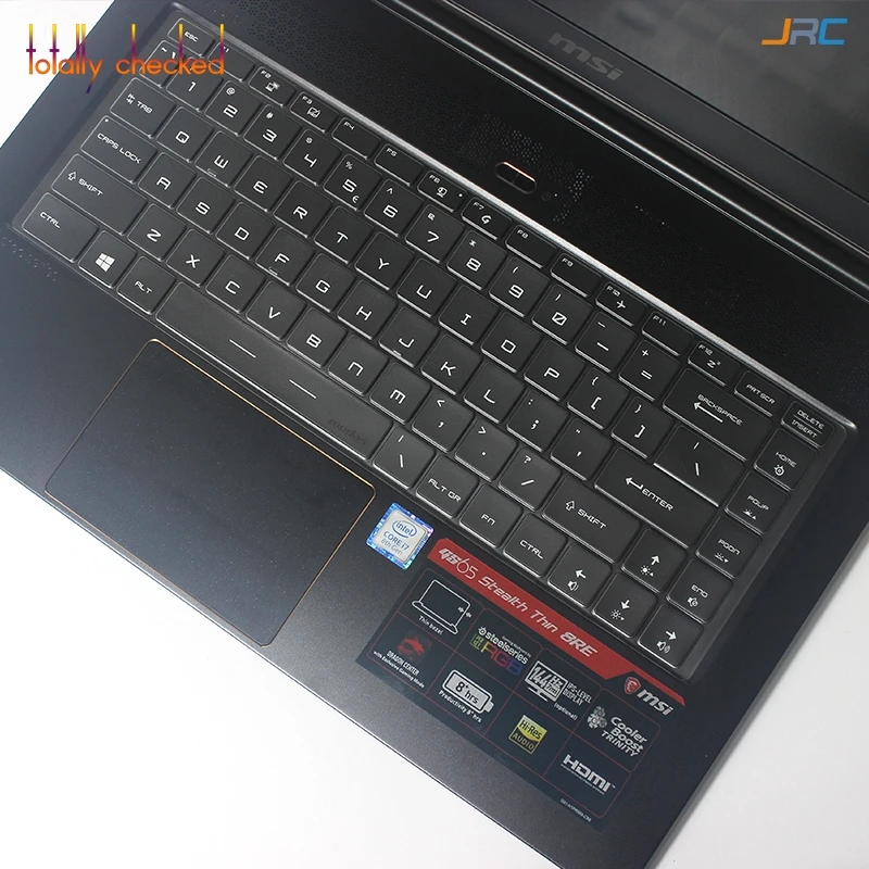 Ультра тонкий ТПУ защитный чехол для клавиатуры MSI GS65 стелс тонкий 15,6 дюймовый игровой ноутбук GS 65( выпуск
