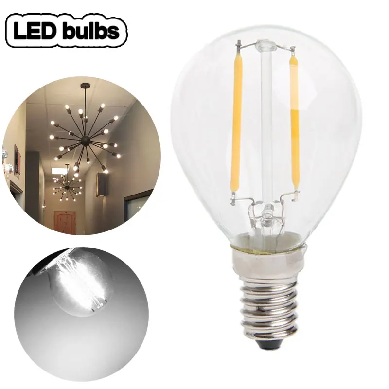 'Best' энергосберегающий E14 2 Вт Светодиодный светильник накаливания Эдисона 220 В