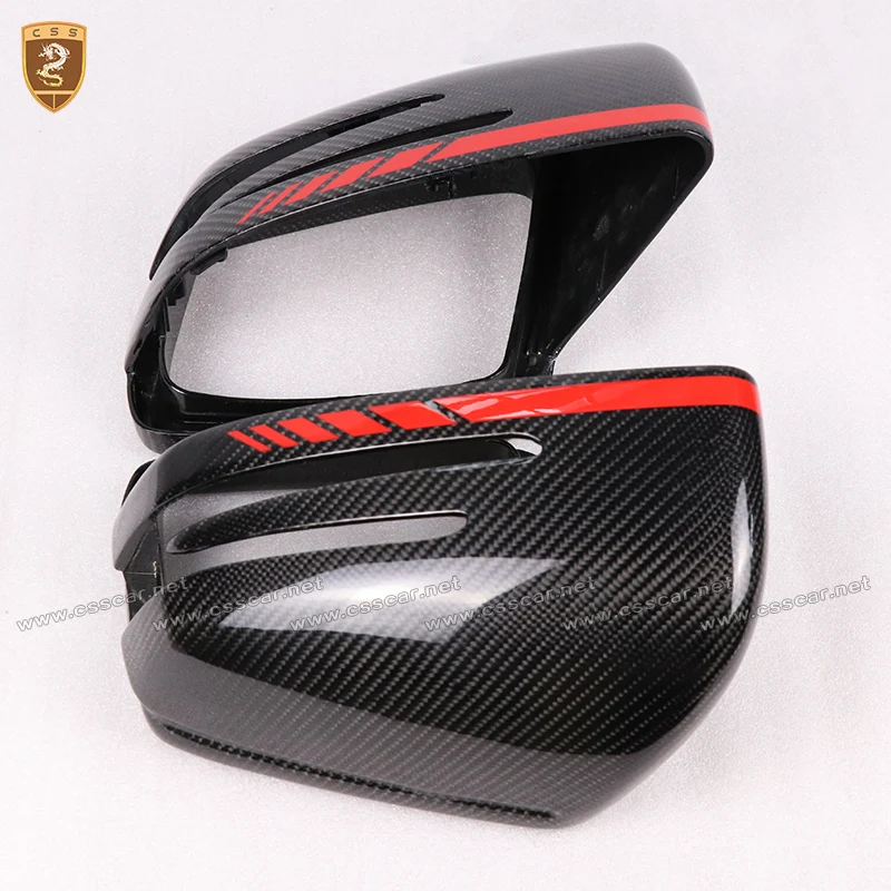 Крышка для зеркала из углеродного волокна Mercedes Benz G Class W463 2013 2018 матовый