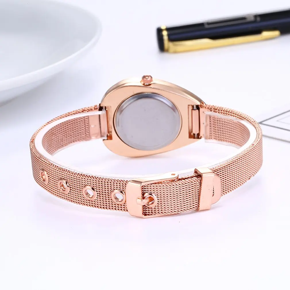 Модные часы с серпантиновым сетчатым ремешком модные ретро-ностальгические